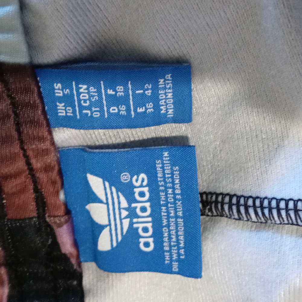 ADIDAS THREE STRIPE FLORAL SHORTS - Picture 3 of 5